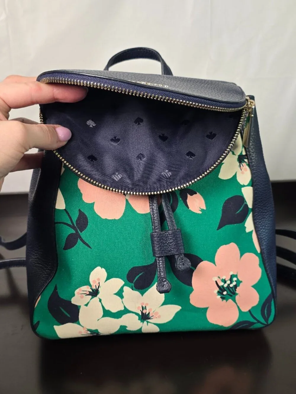Kate Spade Leila Medium Backpack in Lily Blooms